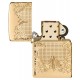 Zippo Lighter 46301 Armor® Lucky Clover Design