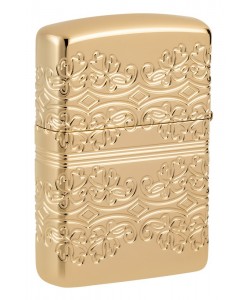 Zippo Lighter 46301 Armor® Lucky Clover Design