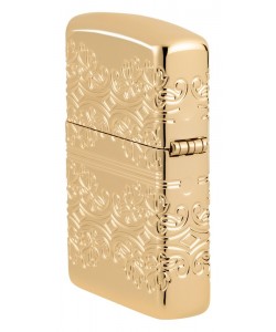 Zippo Lighter 46301 Armor® Lucky Clover Design
