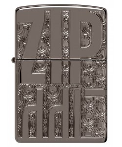 Zippo Lighter 46312 Armor® Reverse Carve Zippo Design