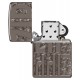 Zippo Lighter 46312 Armor® Reverse Carve Zippo Design