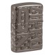 Zippo Lighter 46312 Armor® Reverse Carve Zippo Design