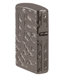 Zippo Lighter 46312 Armor® Reverse Carve Zippo Design