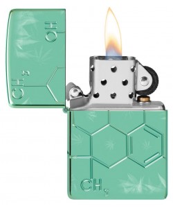 Zippo Lighter 46313 Armor® High Polish Green