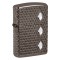 Zippo Lighter 46316 Armor® Diamond Pattern Design