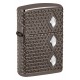 Zippo Lighter 46316 Armor® Diamond Pattern Design