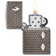 Zippo Lighter 46316 Armor® Diamond Pattern Design