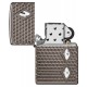 Zippo Lighter 46316 Armor® Diamond Pattern Design