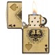 Zippo Lighter 46388 Ace of Skulls Design