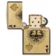 Zippo Lighter 46388 Ace of Skulls Design