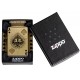Zippo Lighter 46388 Ace of Skulls Design