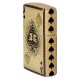 Zippo Lighter 46388 Ace of Skulls Design