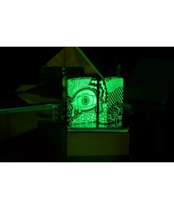 Zippo Lighter 46428 Psychedelic Eye Design