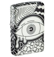 Zippo Lighter 46428 Psychedelic Eye Design