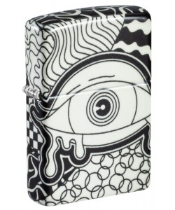 Zippo Lighter 46428 Psychedelic Eye Design