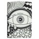 Zippo Lighter 46428 Psychedelic Eye Design