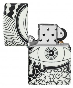 Zippo Lighter 46428 Psychedelic Eye Design