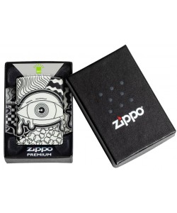 Zippo Lighter 46428 Psychedelic Eye Design
