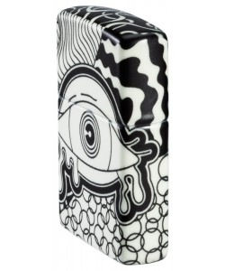 Zippo Lighter 46428 Psychedelic Eye Design