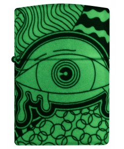 Zippo Lighter 46428 Psychedelic Eye Design