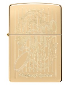Zippo Lighter 46568 Zippo Swirling Filigree Design