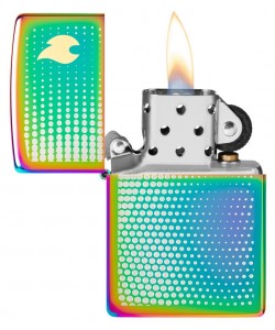 Zippo Lighter 46569 Dot Matrix Design