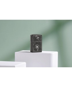 Zippo Lighter 46571 Marble Flame Design