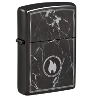 Zippo Lighter 46571 Marble Flame Design