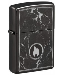 Zippo Lighter 46571 Marble Flame Design