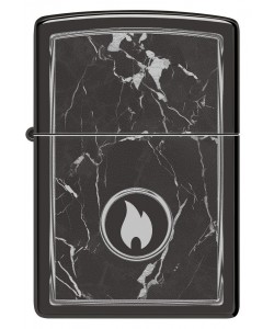 Zippo Lighter 46571 Marble Flame Design