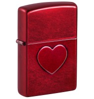 Zippo šķiltavas 46588 Stamped Heart Design
