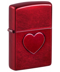 Zippo Lighter 46588 Stamped Heart Design