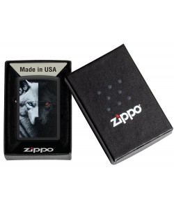 Zippo Lighter 46694 Two Wolves Design