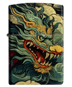 Zippo Lighter 46705 Dragon Design