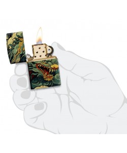 Zippo Lighter 46705 Dragon Design