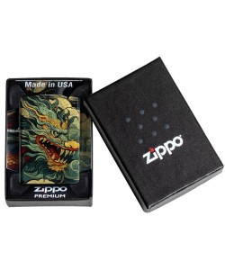 Zippo Lighter 46705 Dragon Design