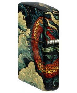 Zippo Lighter 46705 Dragon Design