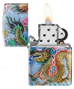 Zippo Lighter 48575 Dragon Design