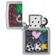 Zippo Lighter 48682 All Luck Design