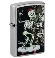 Zippo Lighter 48911 Skateboard Design