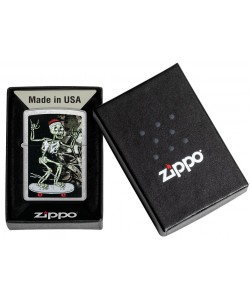 Zippo Lighter 48911 Skateboard Design