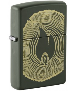 Zippo Lighter 48959 Wood Ring Design
