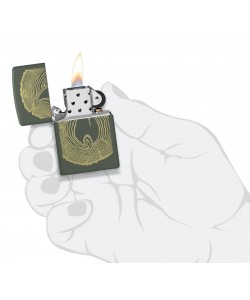 Zippo Lighter 48959 Wood Ring Design