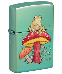 Zippo Lighter 48973 Mystical Frog Design