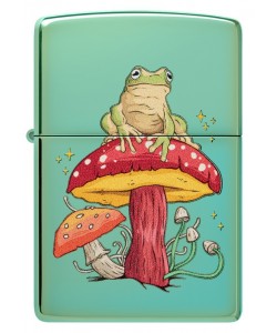 Zippo Lighter 48973 Mystical Frog Design