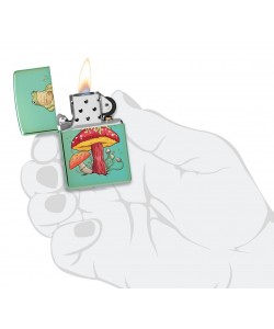 Zippo Lighter 48973 Mystical Frog Design