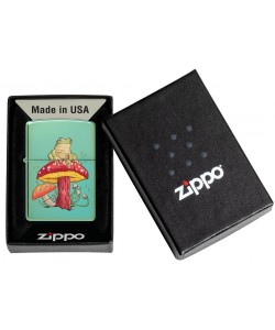 Zippo Lighter 48973 Mystical Frog Design