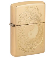 Zippo Lighter 49024 Tiger and Dragon Design