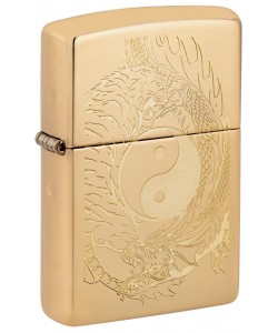 Zippo Lighter 49024 Tiger and Dragon Design
