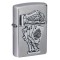 Zippo Lighter 49536 Dead Mans Hand Emblem Design